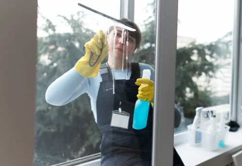 Nettoyage de vitres intérieures et extérieures à Étaule